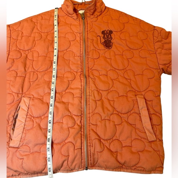 Disney Park Minnie Mickey Quilted Jacket XS - Picture 12 of 13